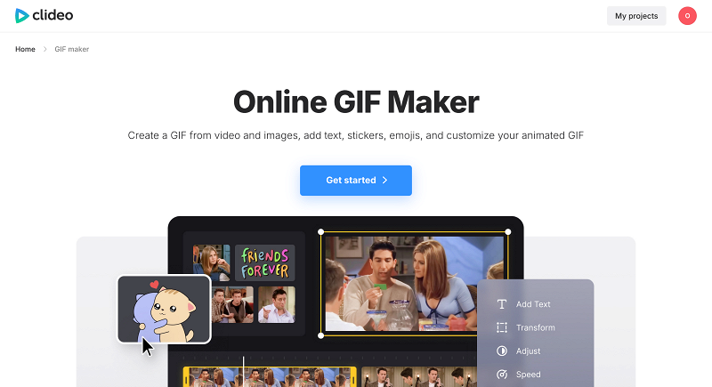 GIF maker to make Halloween GIF party invitations