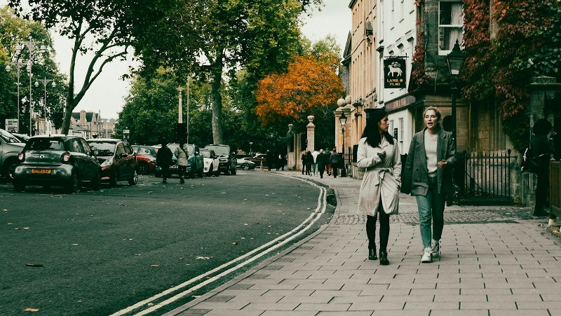 Walk and talk storytelling