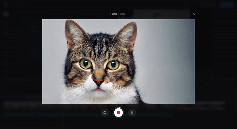 Webcam video recording