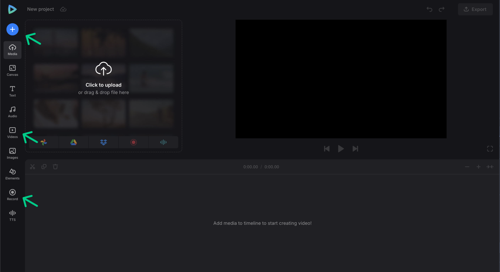 Add assets to annotate video
