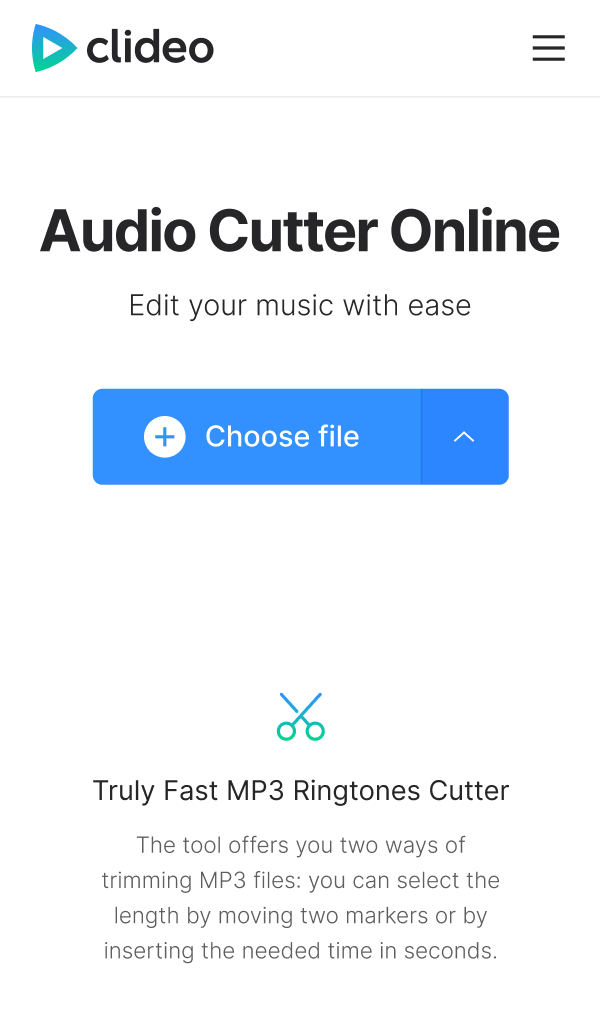 Upload song to make custom ringtone on Android