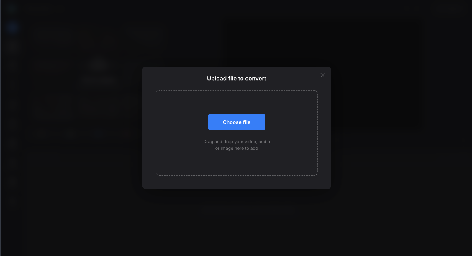 Import file to change MKV to MP4 Add file to MKV to MP4 video converter