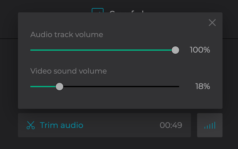 Add a music track to the Flipagram