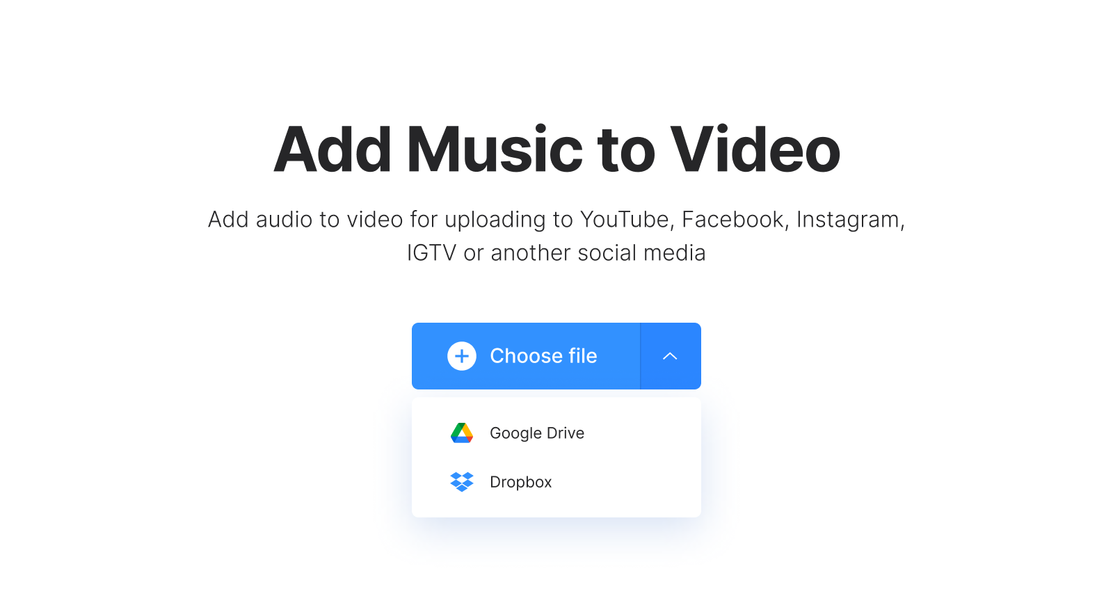 Add text-to-speech mp3 to video