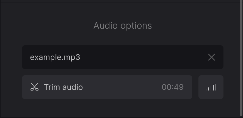 Adjust music for picture slideshow on Mac Cut audio for picture slideshow on Mac