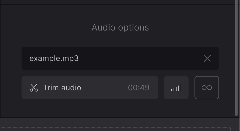 Edit audio for picture slideshow Adjust music for picture slideshow