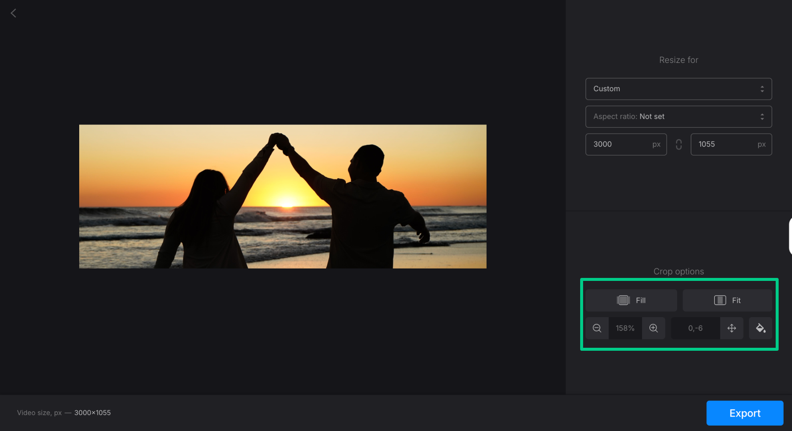 Adjust Tumblr header