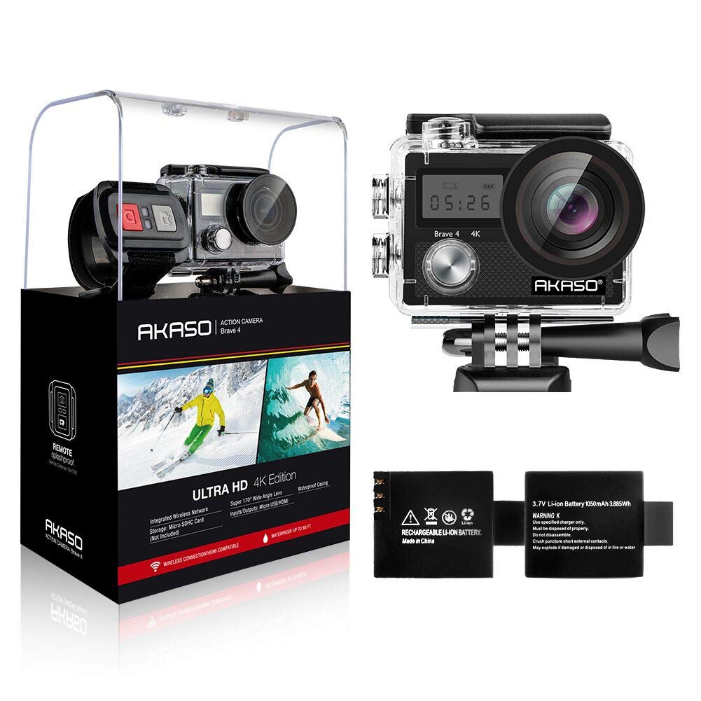 Akaso Brave 4 is well-packed camera and good GoPro alternative