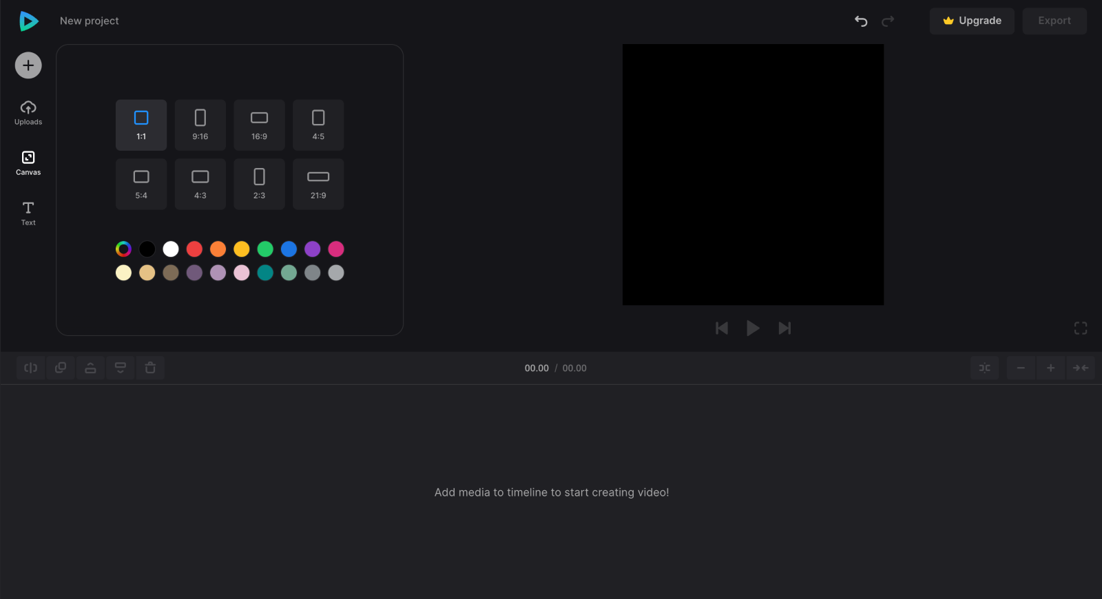 Change aspect ratio in photo slideshow with music