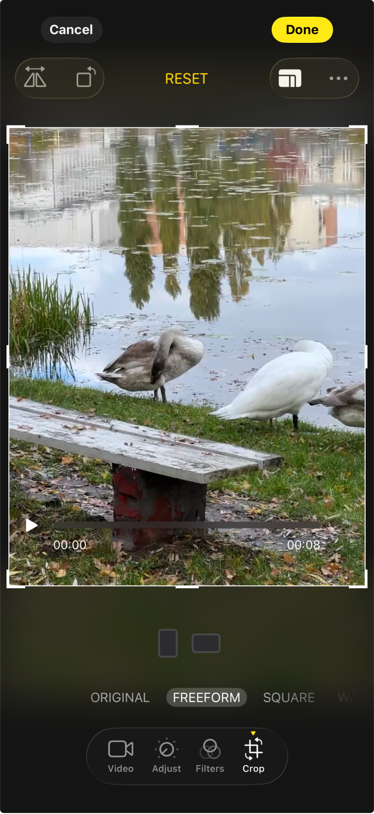 Compress video in Photos