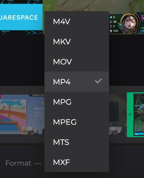 Convert Twitch video before downloading
