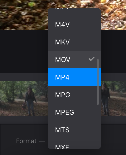 Change format of video with Instagram length