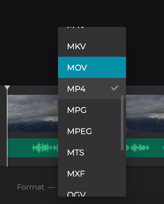 Convert video with voiceover Change format of video with voiceover