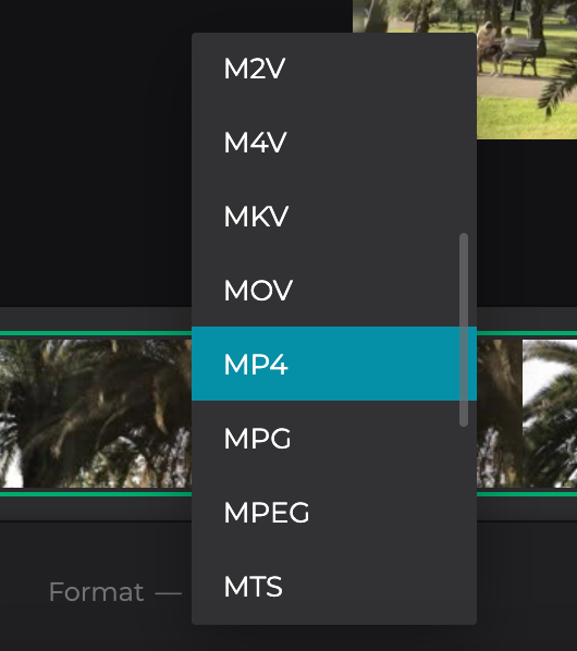 Change format of Vimeo video to MP4