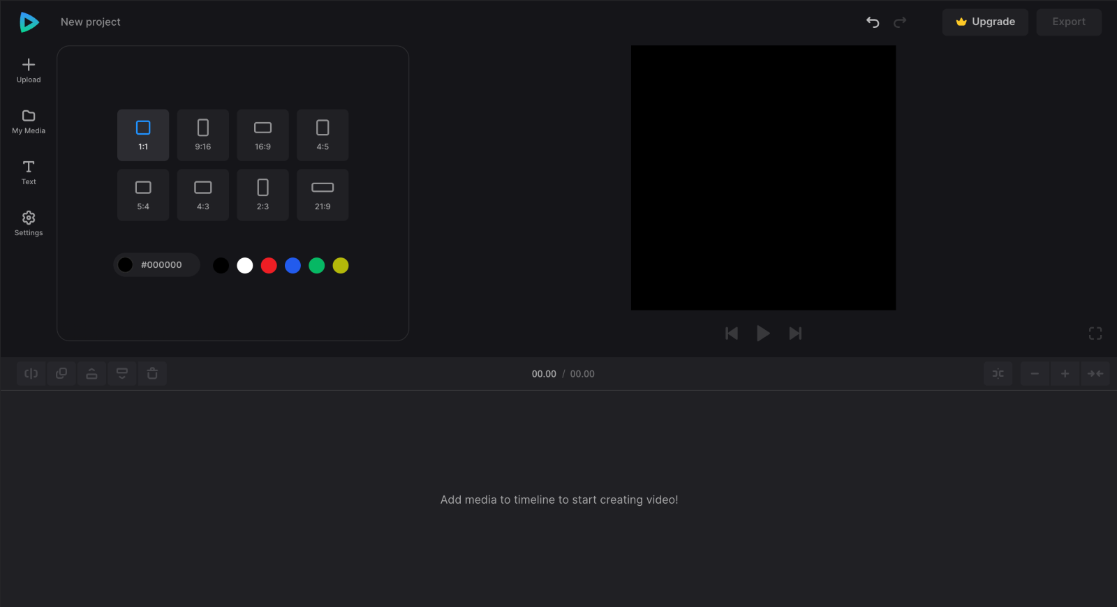 Edit mirrored video settings