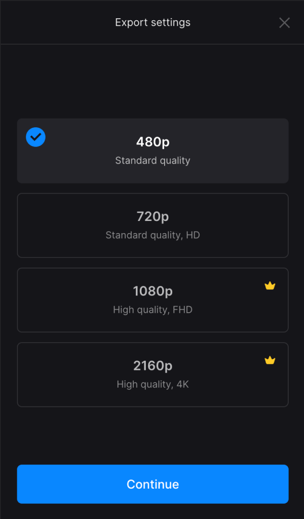 Export iPhone video