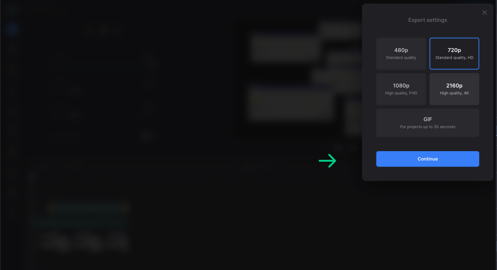 Export screen record with sound