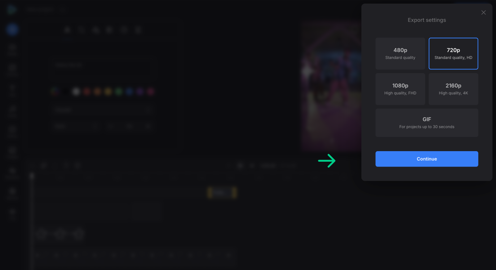 Export your viral TikTok video