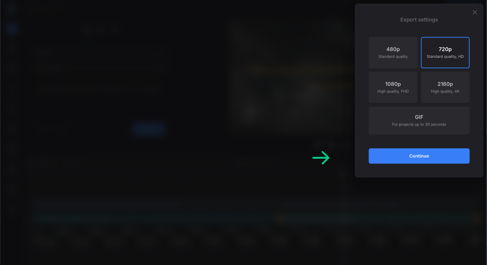 Export video with TTS Export video with text to speech