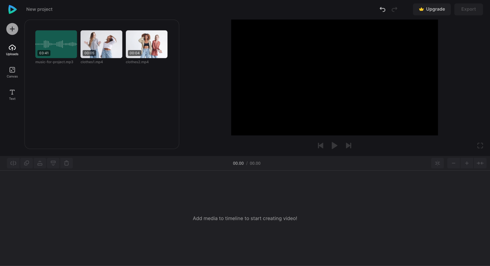 Files for TikTok outfit change video