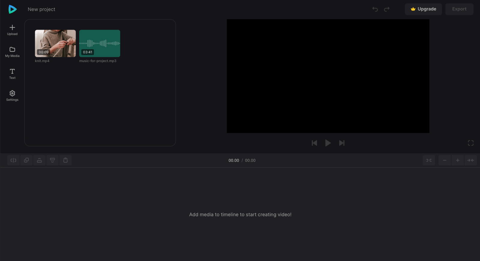 Music and instructional video files Files to add tutorial background music