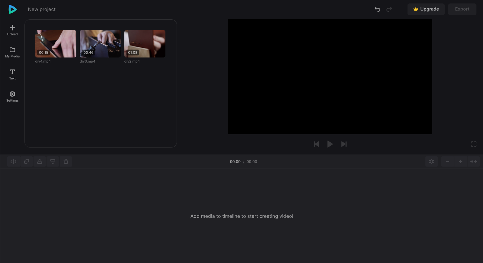 Files to make DYI video