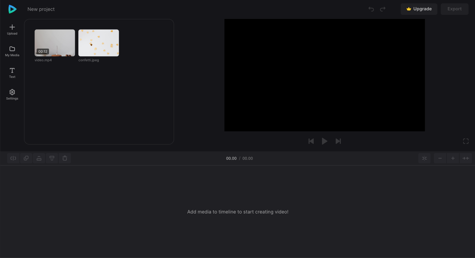 Files to make vertical video with background image