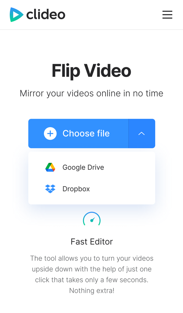 How to add a video from Android Choose a video you want to flip on Android