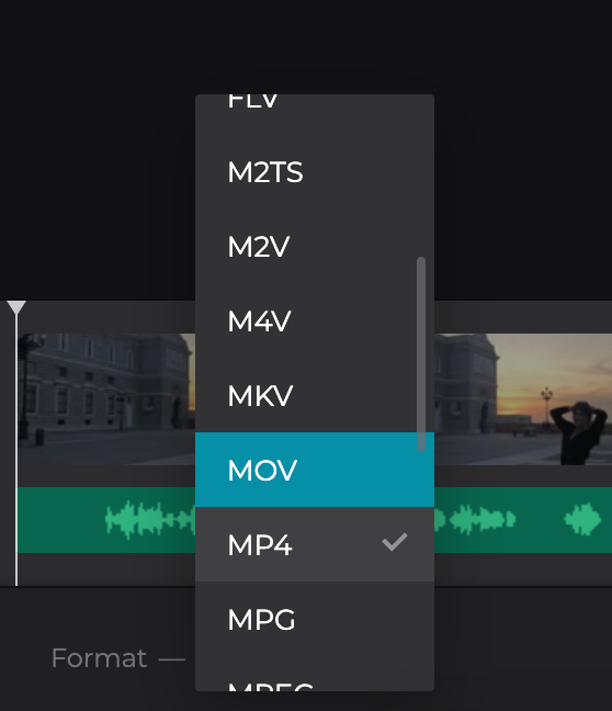 Convert Instagram music video Change format of the Instagram music video