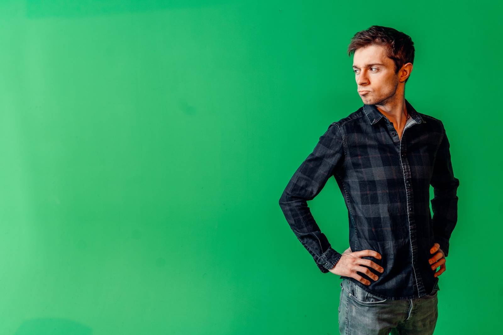 Green background