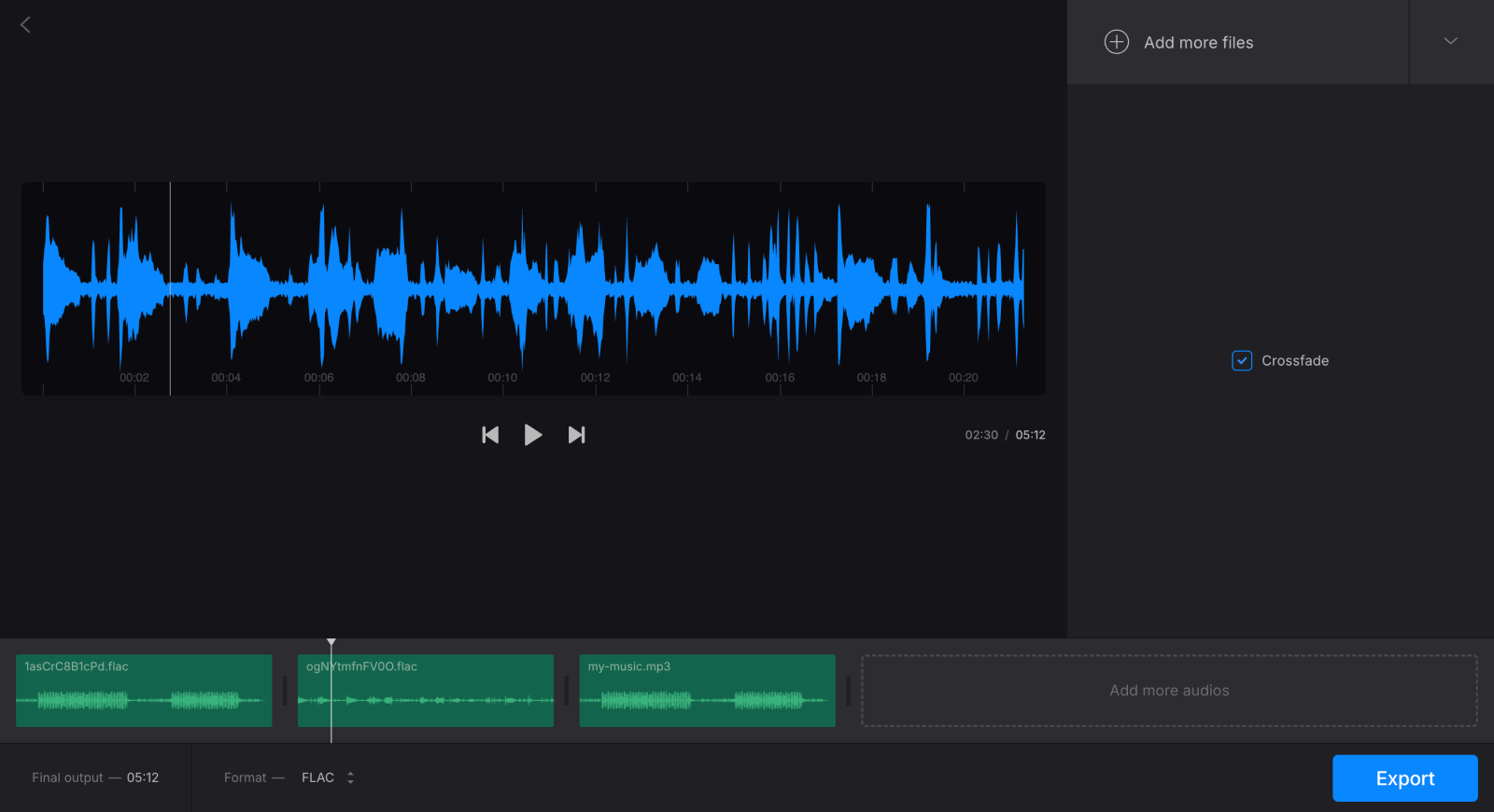 Combine FLAC files with MP3 Merge FLAC files with MP3