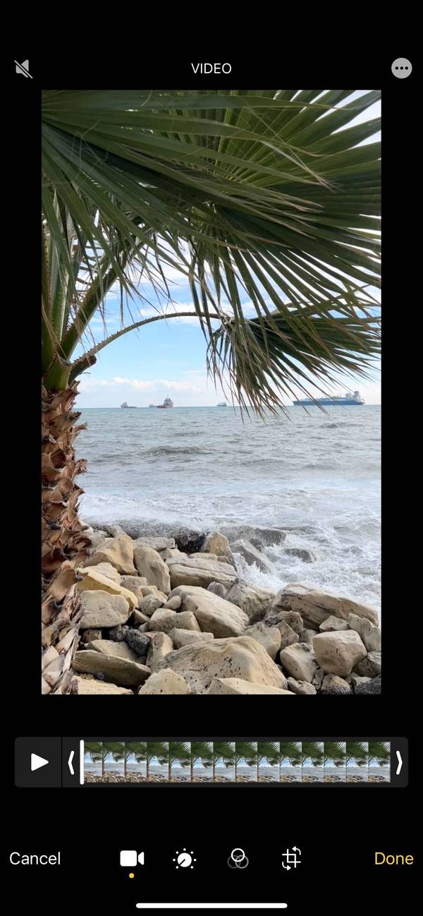 Remove sound from iPhone video Mute video on iPhone