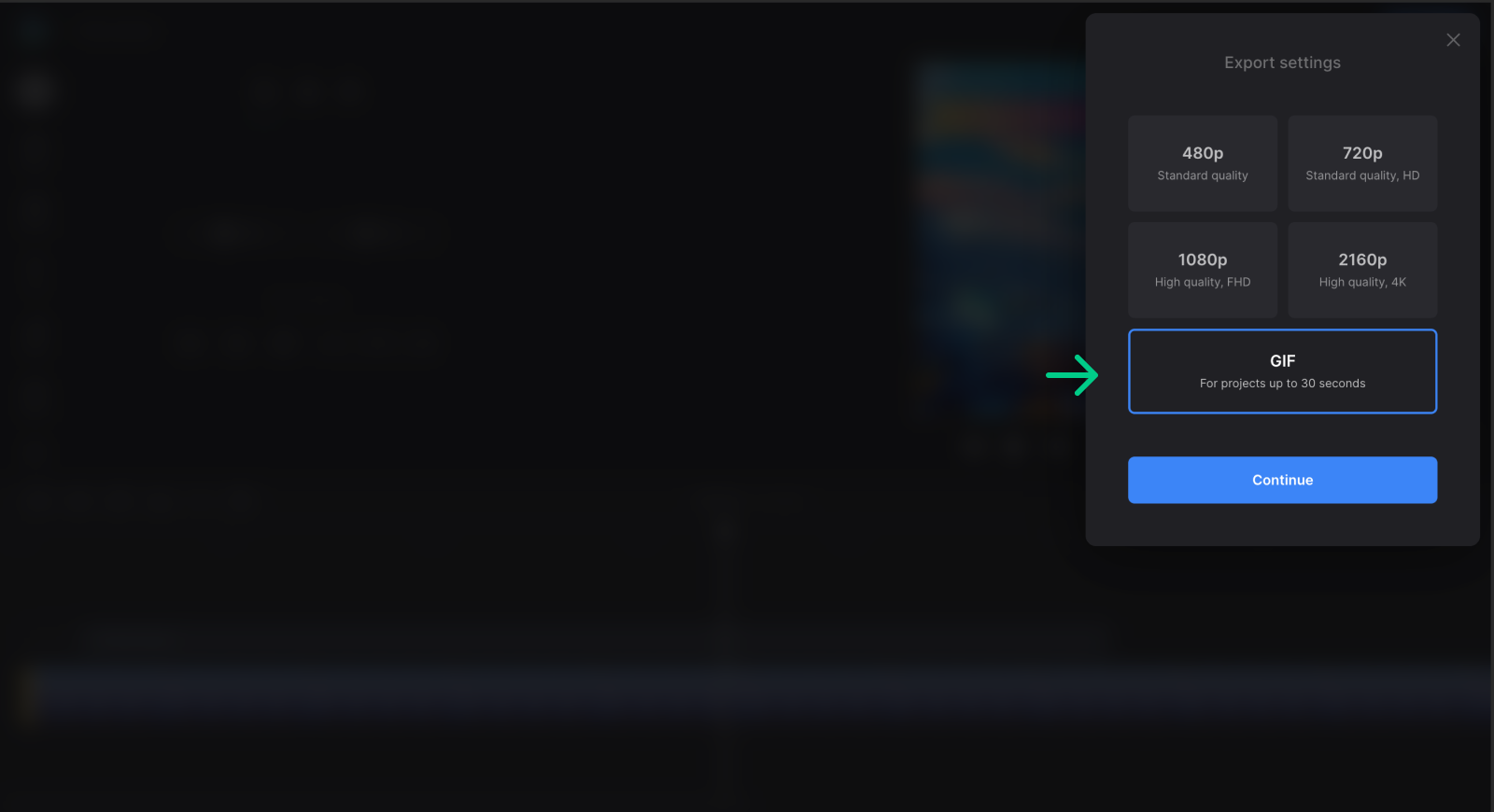 Save as GIF