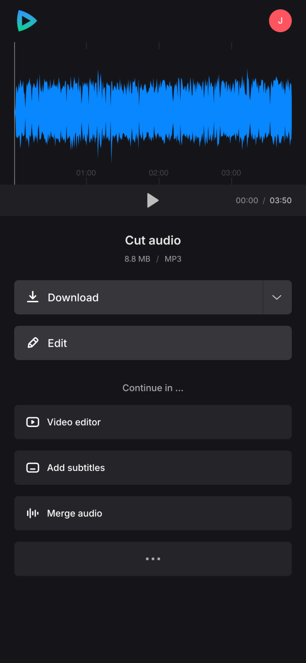 Save from a video on iPhone