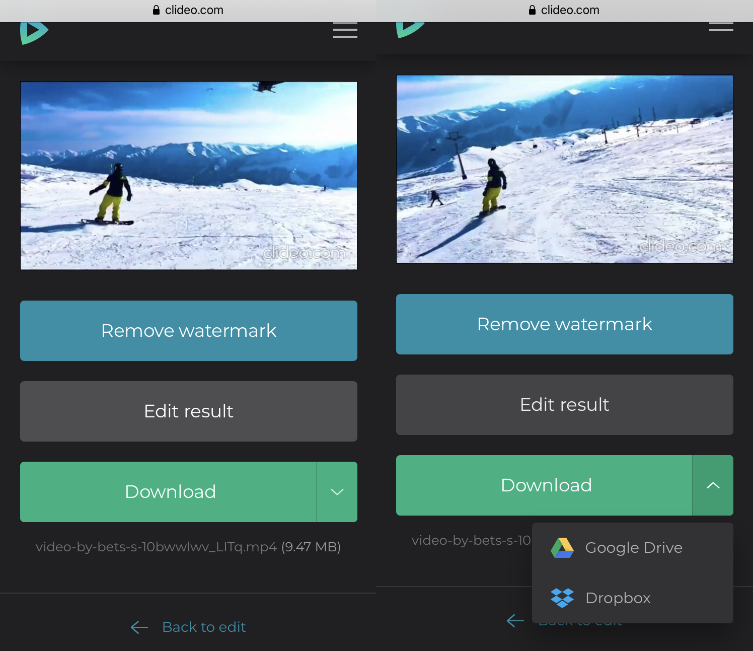 Save Instagram video to any device