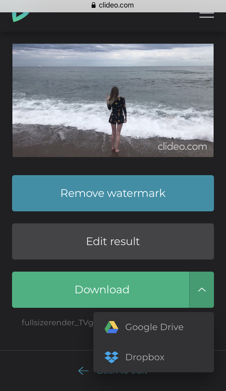 Download the slideshow from iPhone Slideshow Maker