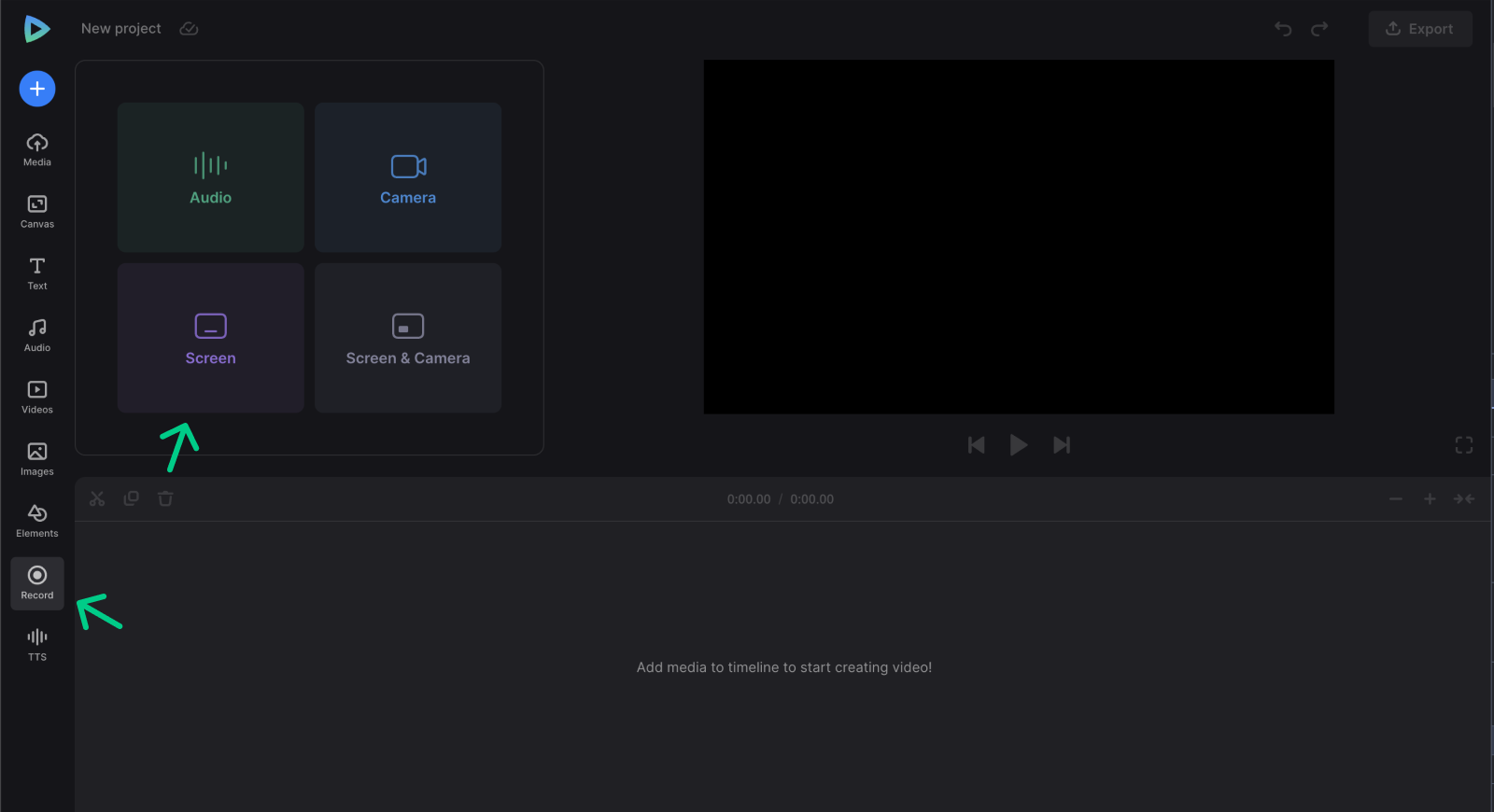 Screen record with sound