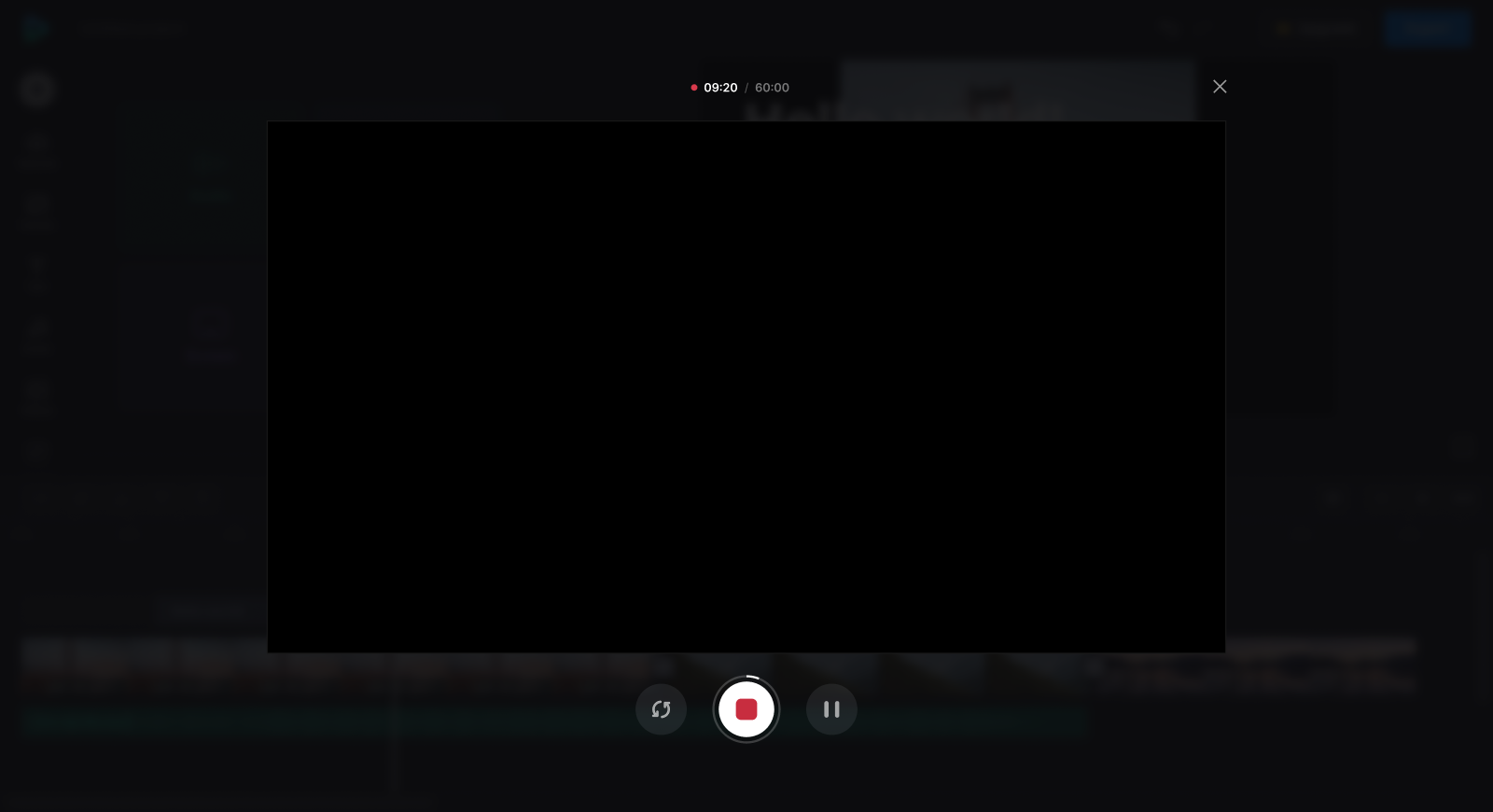 Stop entire screen recording