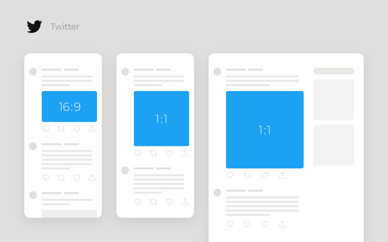 Twitter Landscape, Portrait videos and their aspect ratio