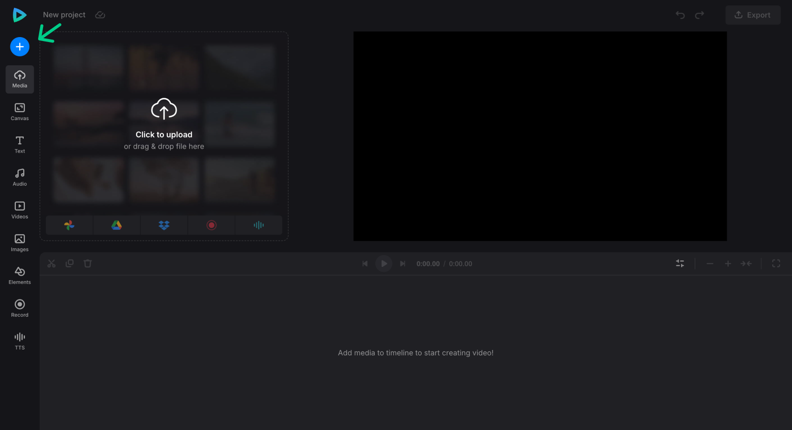 Upload file to add text to GIF