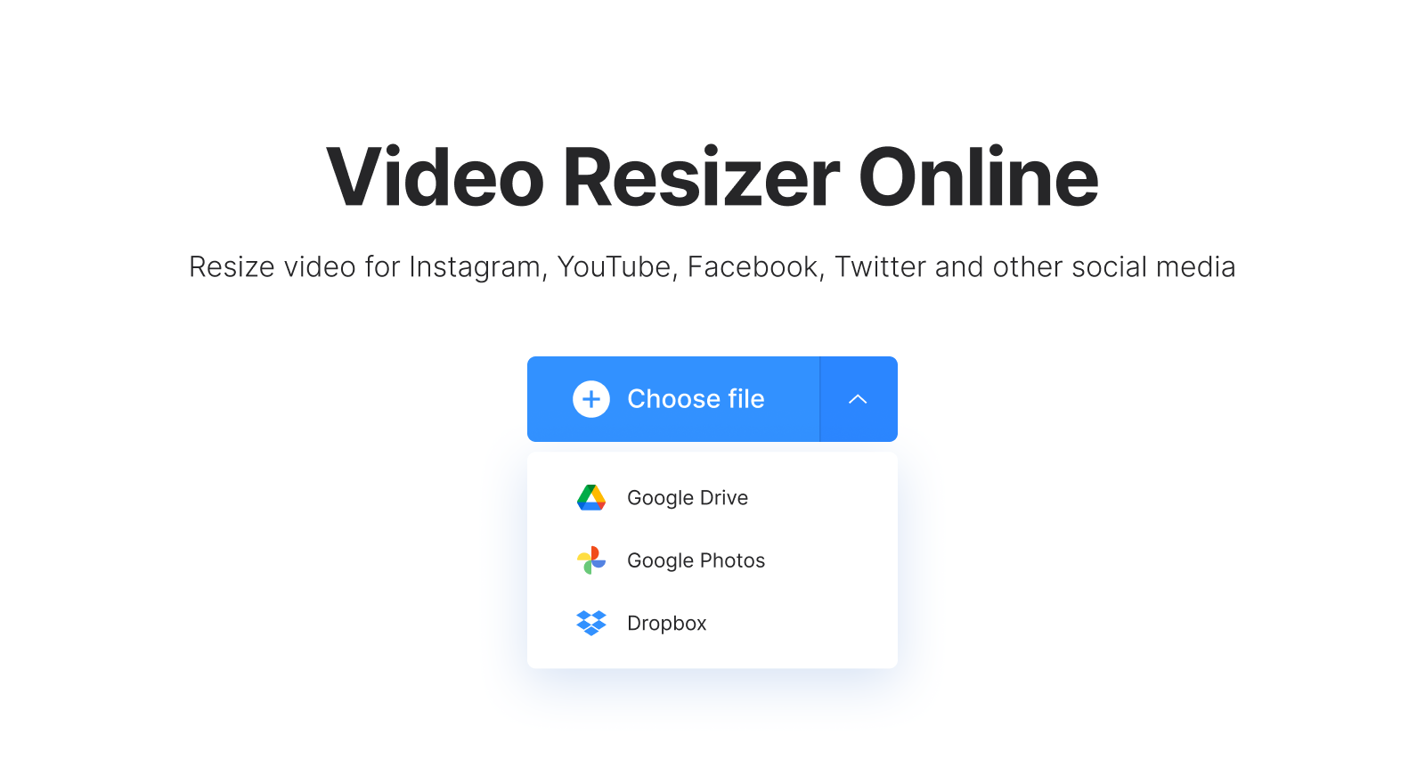 Resizer to change video proportions Video resizer to change aspect ratio